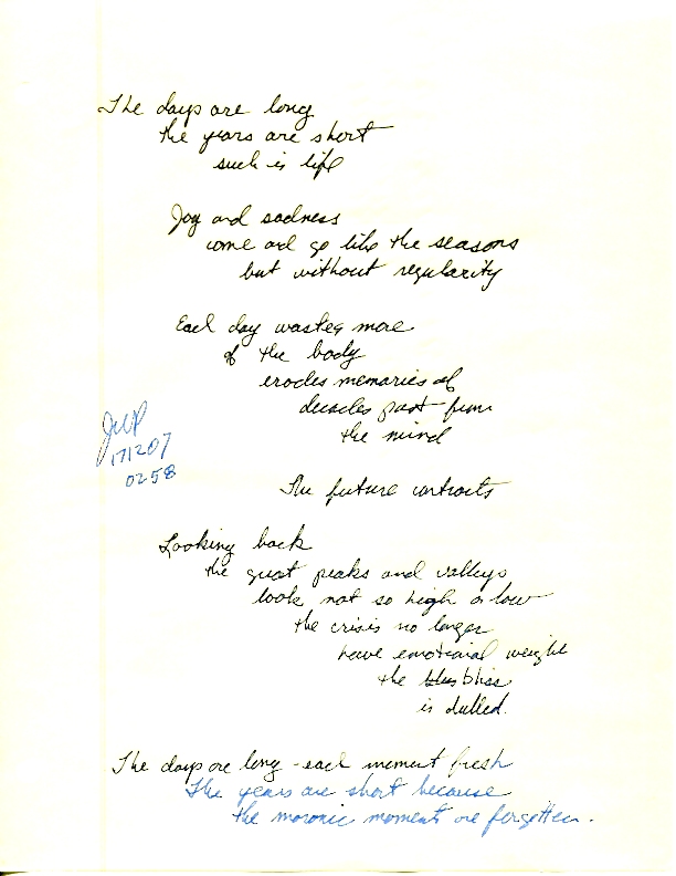 John WorldPeace Poems 2017